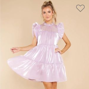 Entro Lilac Iridescent dress